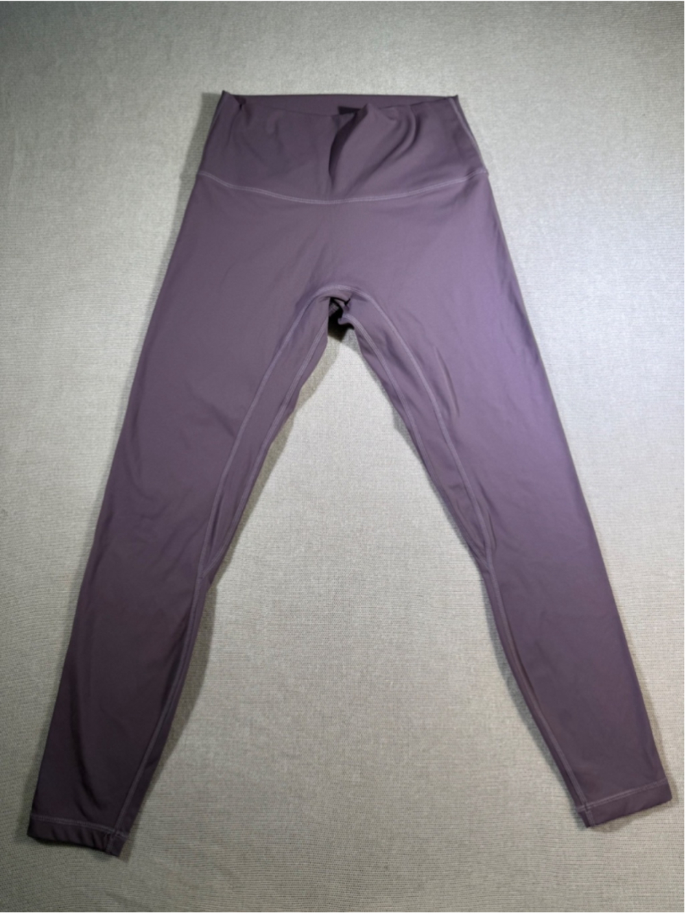 Peachy Athletic High Waisted Leggings Mauve Purple Women's Size Small 24" Inseam